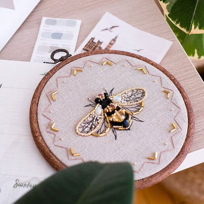 Kolaich Handmade Gorgeous Beetle Embroidery